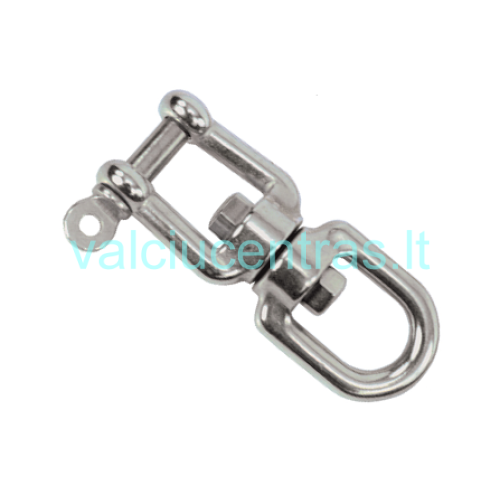 Dvigubas suktukas su kilpa ir šekeliu - įvairių dydžių